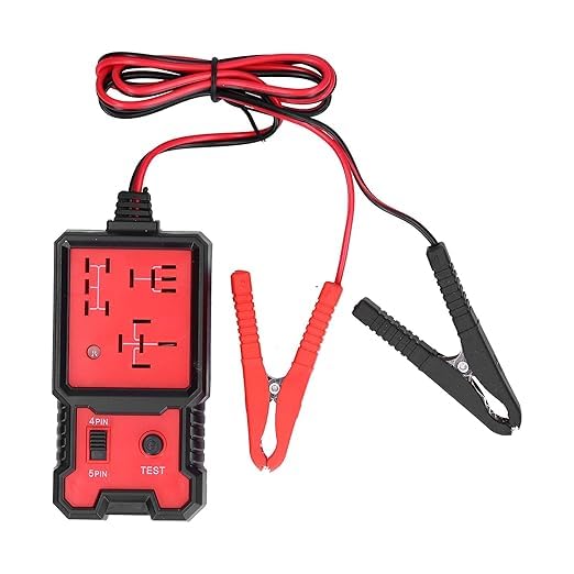 Hetkrishi Car Relay Tester & Battery Checker Tool | 11–15V DC Diagnostic Kit for Auto & Industrial Use | High-Temperature Resistant Multifunctional Detector-image-27