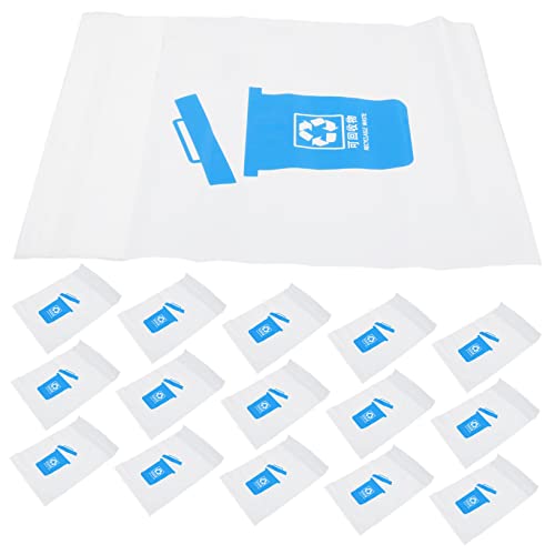 IWOWHERO 50Pcs Portable Self Adhesive Carsickness Vomit Bags Lightweight Trash Bags for Travel Taxis and Road Trips for Morning Sickness and Emergency Situations