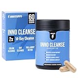 InnoSupps Inno Cleanse 2X 14 Day Colon & Detox Flush, Waist Trimming Complex, Gut Cleanse, Digestive System Support, Stool Softener & Reduced Bloating & Occasional Constipation Relief