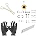 bstinay Softmusic Fashion Body Piercing Jewelry Professional Body Piercing Tool Kit Ear Nose Navel Nipple Stainless Steel Needles Set - #1