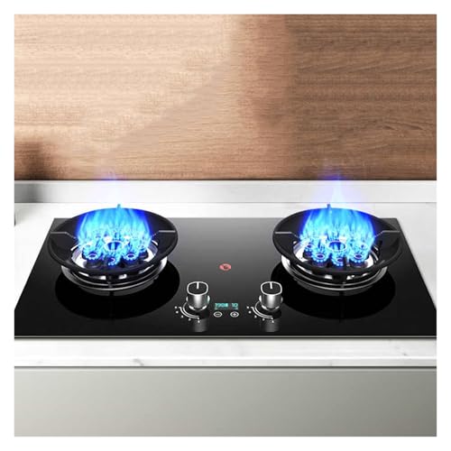 Cuisinière À Gaz D'intérieur, 2 Brûleurs, 5,2 KW, Minuterie De 180 Minutes (indépendante Des Deux Côtés), Table Autoportante Adaptée À La Maison, À La Cuisine, Au Camping, Au Jardin, À La Salle À Mang