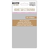 Sleeve Kings Space Alert Card Sleeves (60mm x 102mm) - 110 Pack, 60 Microns
