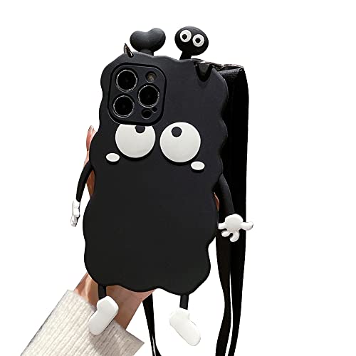 iPhone 12 mini �p �P�[�X �ʔ��� ���� �܂����낭�낷�� �傫���� �A�q�� �X�}�z�P�[�X �V�����_�[�X�g���b�v �񂩂��X�g���b�v TPU�ی�J�o�[ �A�C�t�H�� 12 mini �p �P�[�X �S�ʃ����Y�ی�