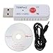 YIFEIJIAO, Pieza TEMPER2 Sensor USB Termómetro Higrómetro Registrador de Datos de Temperatura Registrador
