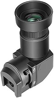 Neewer 1.25x-2.5X Right Angle Viewfinder with 8 Mounting Adapters for Canon, Nikon, Sony