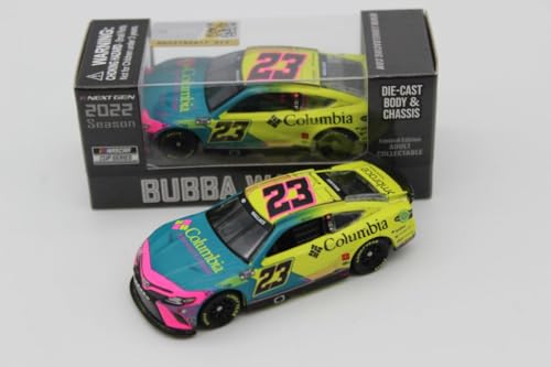 Bubba Wallace 2022 Columbia Sportswear 1:64 Nascar Diecast Chassis