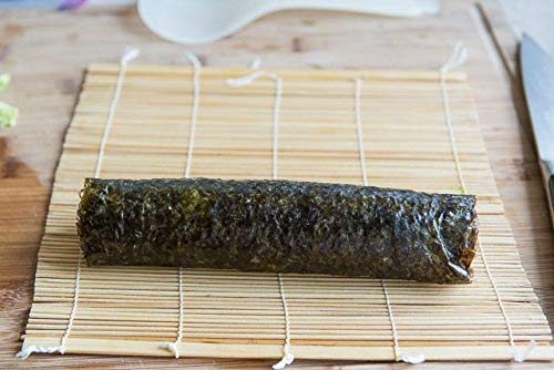 Food Library The Magic of Nature Bamboo Sushi Rolling Mat (Set of 2) 2