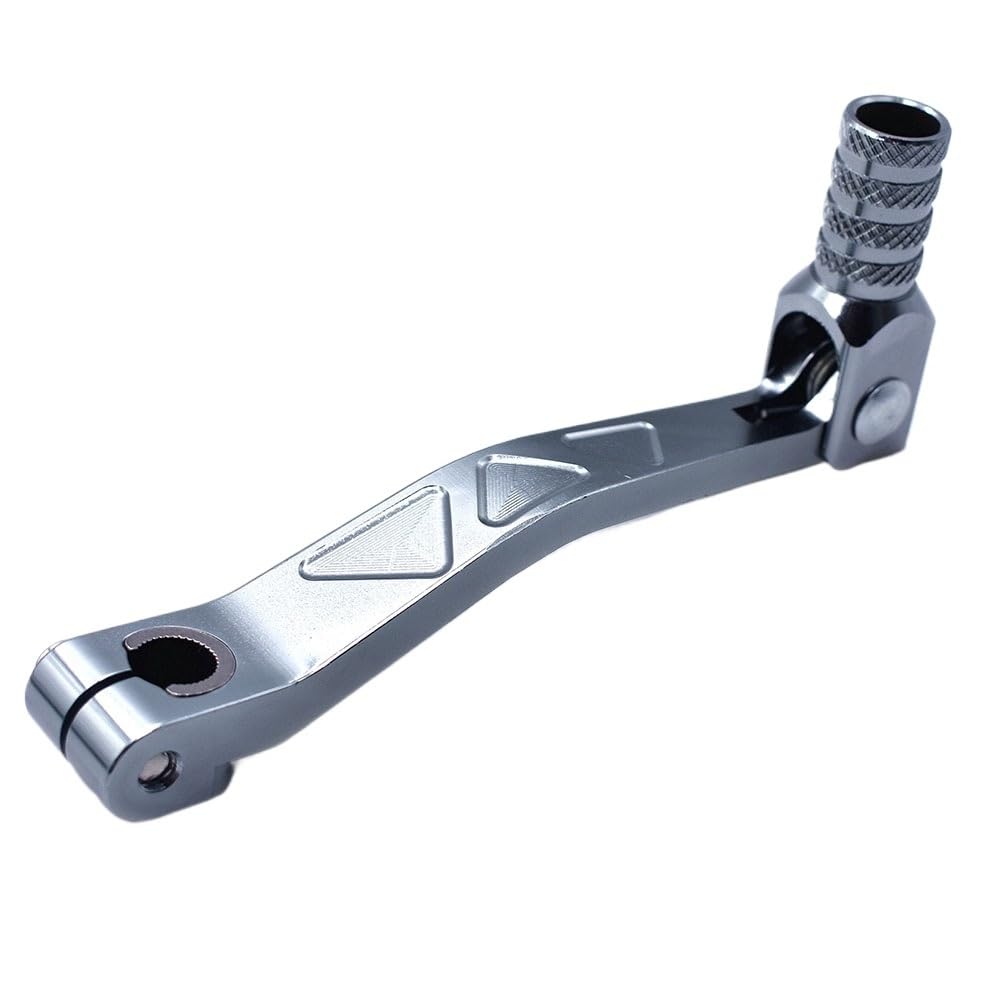 Gconla Titanium Motorcycle Gear Shifter Lever Motorcycle Accessories Folding Gear Shift Lever Shifter Pedal Toe Peg Linkage Kit For Bike Universal Part