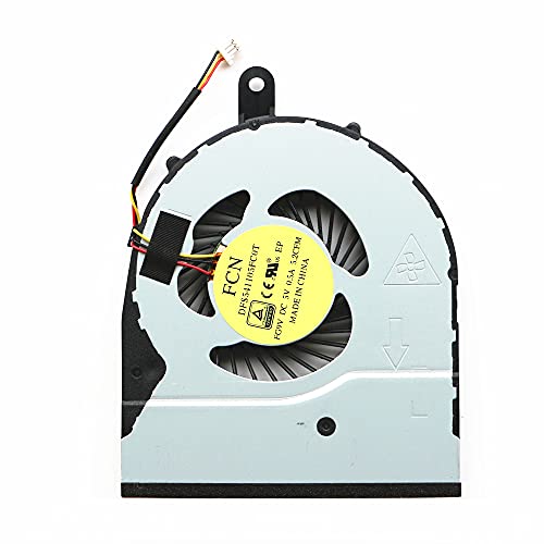 DENGHUXIE NEU Lüfter Fan Für Dell Inspiron 5458 5459 5558 5559 5755 5758 / VOSTRO 3459 3558 3559 CN-0FXH0F CN-0243C6 CN-0923PY CN-02FW2C CPU Lüfter Fan Cover