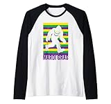 Photo Gallery bigfoot sasquatch mardi gras beads festival del martedì gras maglia con maniche raglan Photo Gallery bigfoot sasquatch mardi gras beads festival del martedì gras maglia con maniche raglan