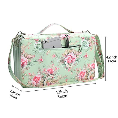 Yzk Marker Case Organizer -120 Slots Marker Holder Organizer With Front Pocket Zipper Closure, 3-Layer Colored Pencil Case For Markers, Colored Pencils Or Gel Pens #TOP2