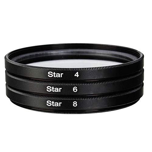 Kit filtro Estrela 77mm Star Filter 4 6 8 pontas lente 77mm