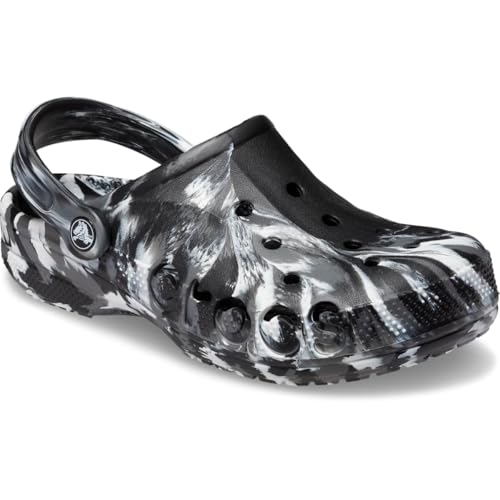 Image of Crocs Unisex Adult Baya Marbled Clogs