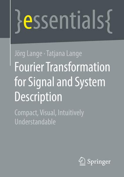 Buy Fourier Transformation for Signal and System Description — BookShops.in