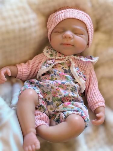 Muñeca Reborn Bebé de Silicona de 33 cm Vivienne miniatura 2