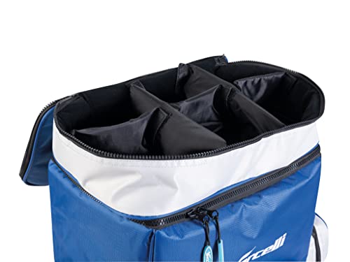 VERCELLI Tourelle 55L avec compartiments mousse pour moulinets