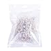 Beautyflier 100Pcs Photo Frame Plastic Nail Painting Mirror Clock Wall Hook Hanger Concrete Hard Wall Utility Hooks White