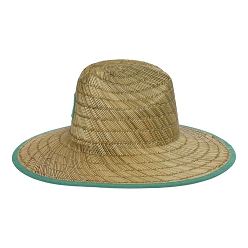 Roxy Girls' Tomboy Woven Straw Hat | Wide Brim | Adjustable | Sun