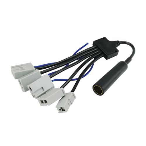 Scosche HKNAARB Reverse Antenna Adapter for Factory Radio Compatible with Select 2006-2020 Import Vehicles - Aftermarket Audio Antenna Adapter - Car Stereo Plug - See Images for Vehicle Fit Notes