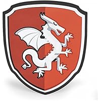 Papo -Accesorio -Panoplia En Espuma-Escudo Caballero Dragon -