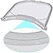 Uszily ADQ566564 Lint Filter Replacement for LG and Kenmore Dryers, New Version ADQ566564 Filter (Bottom with Notches), Ultra Durable Lint Screen Trap with Dryer Vent Lint Brush