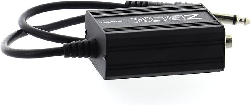 MOTU ZBOX Guitar Pickup Impedance Adapter - Blue