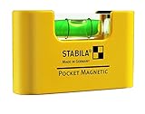 Original stabila Qualität Stabila 17774 Wasserwaage Pocket Magnetic