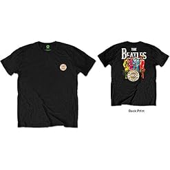 The Beatles Unisex-Adult T-Shirt - Les Beatles, Paul McCartney, John Lennon, RIngo Starr, George Harrison