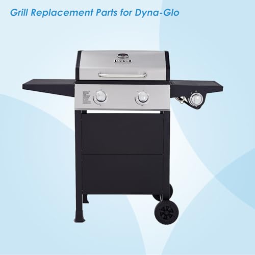 Image of Grill Replacement Parts for Dyna-Glo DGF350CSP DGF350CSP-D, Heat Plates Heat Shields and Burner Tubes for Dyna Glo Grill Replacement Parts 2-Burner DGF350CSP DGF350CSP-D Grills