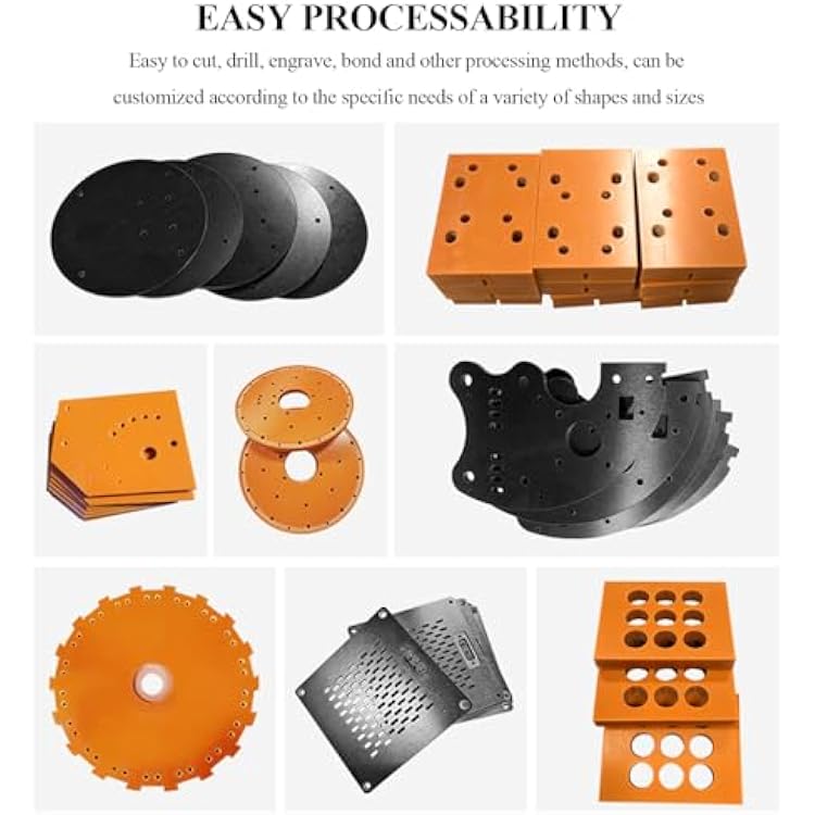 Black Bakelite Phenolic Laminated Bakelite Phenolic Resin Board 2003003Mm-2003006Mm Suitable for Electrical Installations,2003005mm