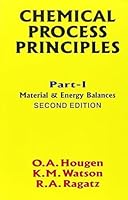 Chemical Process Principles: Pt .1: Material and Energy Balances 8123909535 Book Cover