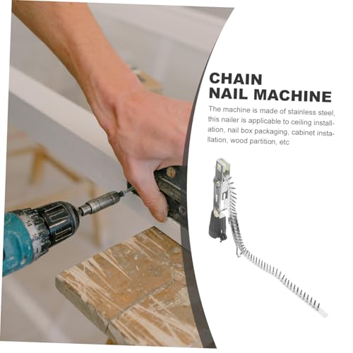 Machine à vis automatique pour perceuse électrique - Adaptateur cloueuse à chaîne - 4