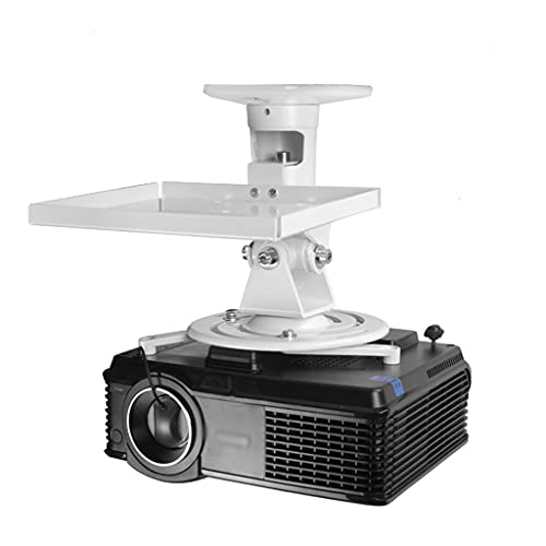 Soporte de aluminio para proyector con bandeja premium y base de suelo de alta resistencia