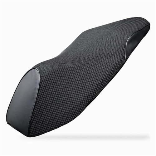 HZBHD Funda De Asiento para Moto para H&Onda PCX125 PCX 125 CC, Scooter, Impermeable, Transpirable Y Resistente Al Sol. Funda Protectora para Asiento(X2)