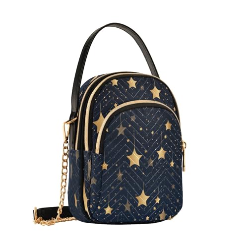Crossbody Bags Crossbody Purse Chest Bag Sun Moon Stars Witch for Women Trendy2