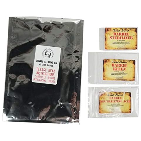 Oak Aging Barrel Restoration and Maintenance Kit For 1-5 Liter Mini Wooden Whiskey Barrels | For Whiskey Barrel Kits, Bourbon Barrel Kits and All Other Small Aging Barrel Products Cover