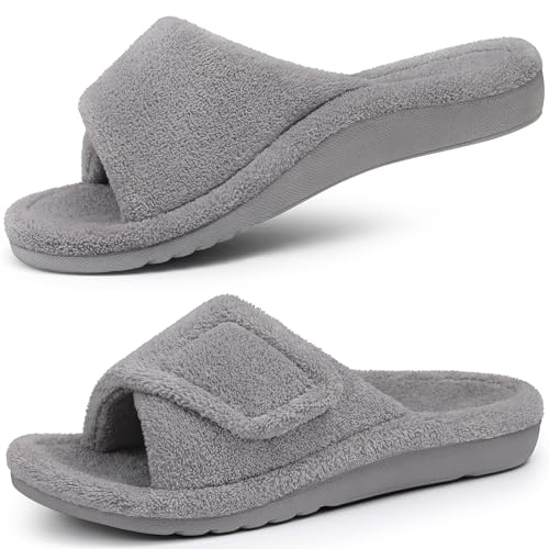 shevalues Adjustable Open Toe Slippers