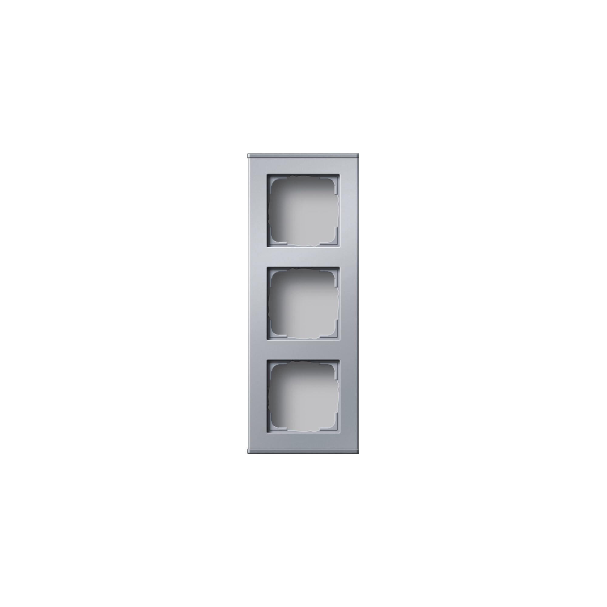GIRA Profil 55 136326 plaque aluminium 3 voies pour installation murale durable