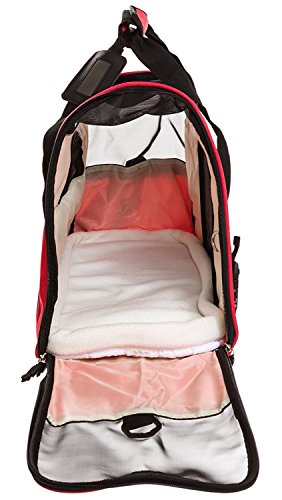Coleman Adjustable Shoulder Strap Pet Carrier Open Dimensions: 17” Wide x 10 Tall x 7.5” Deep