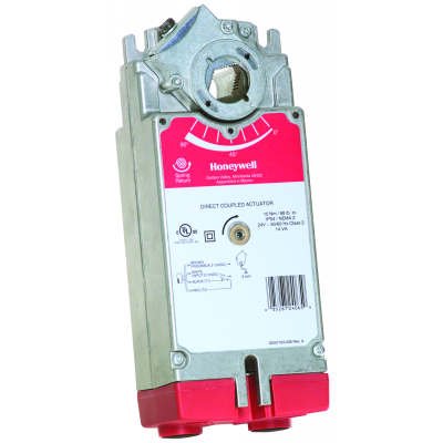 Honeywell, Inc. ML6195A1009 Spring Return Direct Coupled Damper Actuators/Run