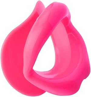 Silicone Lips Exerciser Facial Muscle Tightener Face Lifting Mouth Stretcher Trainer PinkSilicone Lips Exerciser Facial Muscle Tightener Face Lifting