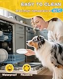 Caianwin 12 Stück Dosendeckel für Tierfutter 3 Verschiedenen Grössen (200g/500g/800g) PE Transparenten Kunststoff Deckel,Wiederverwendbar Konservendosen Deckel für Katzenfutter und Hundefutter Dosen