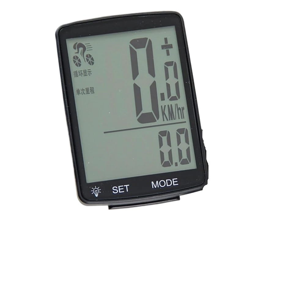 Contachilometri Bici 1 Set Accessori for Biciclette con Display for tachimetro for Bici Wireless for Computer da Bici Ciclocomputer