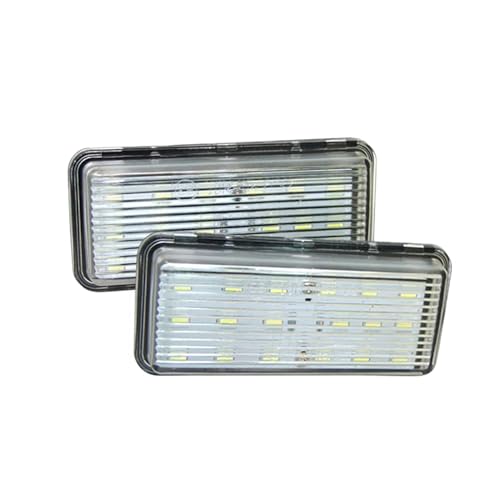 Luz placa matrícula trasera de alta visibilidad para Land Cruiser Prado 120