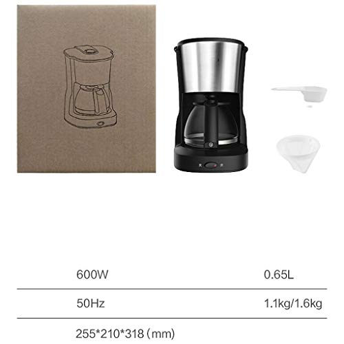 Cafetera de Goteo Semiautomática con Temporizador 650 mL miniatura 3