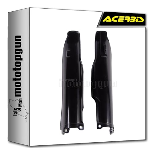 Couvercle de fourche Acerbis 0011626.090 noir de haute résistance