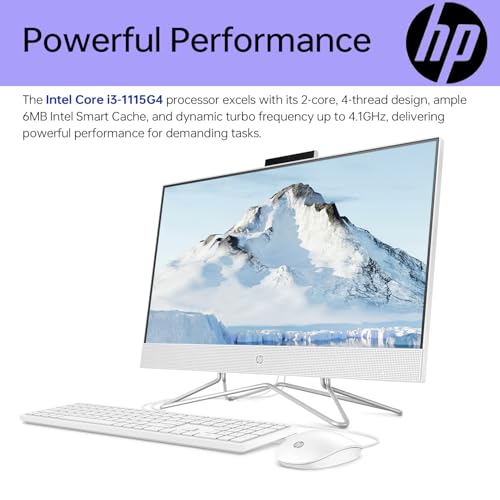 Hp 24 Newest Daily All-In-One, 23.8 Inch Fhd 1920 * 1080, Intel Core I3-1115G4 thumb #2