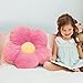 Butterfly Craze Daisy Lounge Flower Pillow for Teens & Kids - Medium 20 Inches, Cozy & Stylish Floor Cushion, Perfect Seating Solution, Machine Washable Aesthetic Decor, Plush Microfiber, Pink