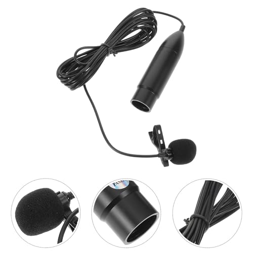 Microphone cravate filaire XLR 48V à trois broches de 3m résolvant les interférences de direct - 7