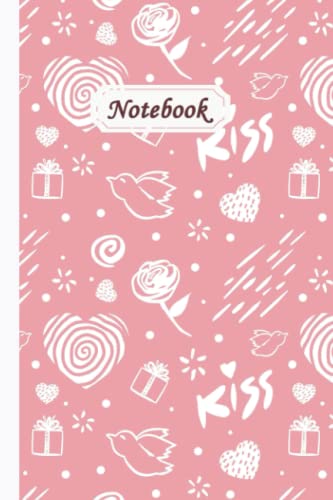 Notebook: Valentines Day Print Composition Notebook - College Ruled love XOXO Lined 120 Pages - Large 6 x 9 (Journal, Notebook, Diary, Composition Book) image 2
